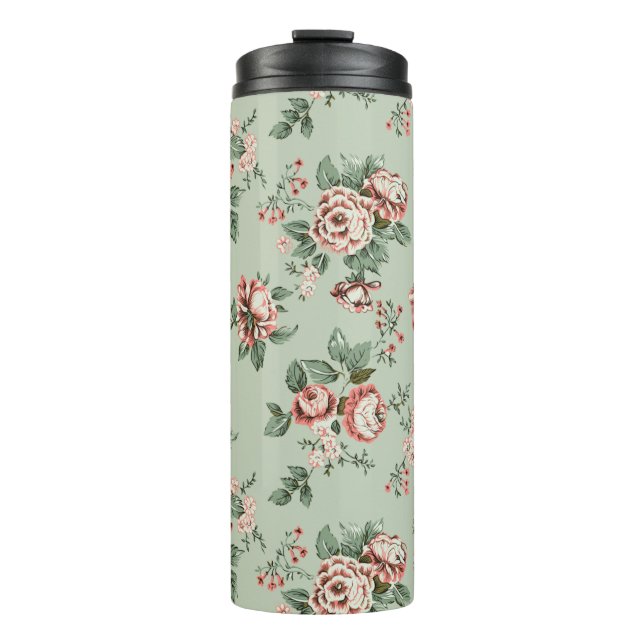Garrafa Térmica Amante de flores multi-motif ornamento Sintomas (Frente)