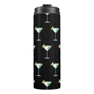 Garrafa Térmica Amantes de Martini Copo de Cocktail Barman Álcool