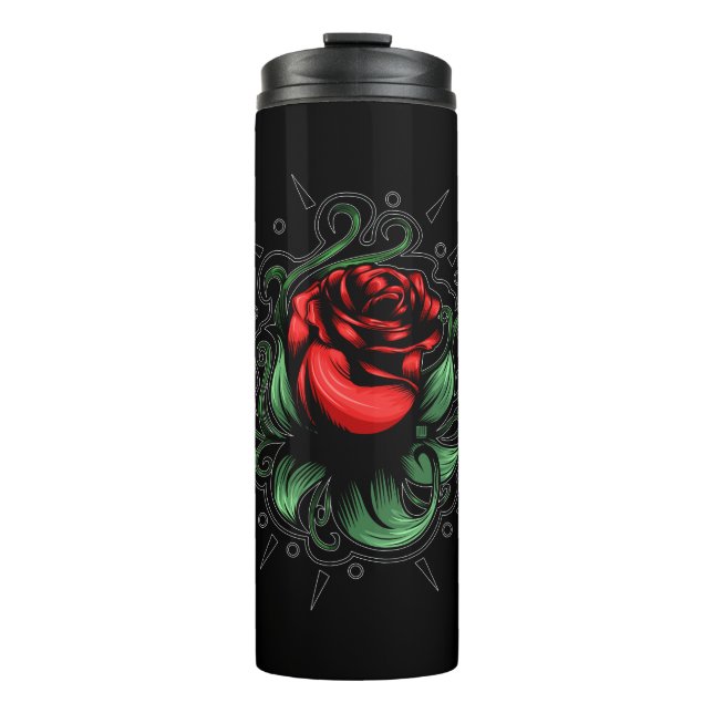 Garrafa Térmica Amazing Rose (Frente)