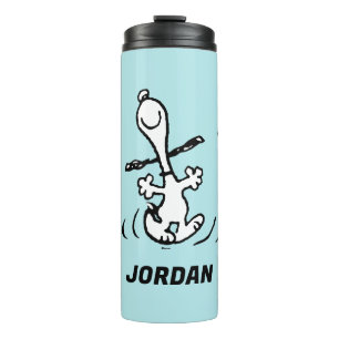 Garrafa Térmica Amendoins Snoopy Dancing