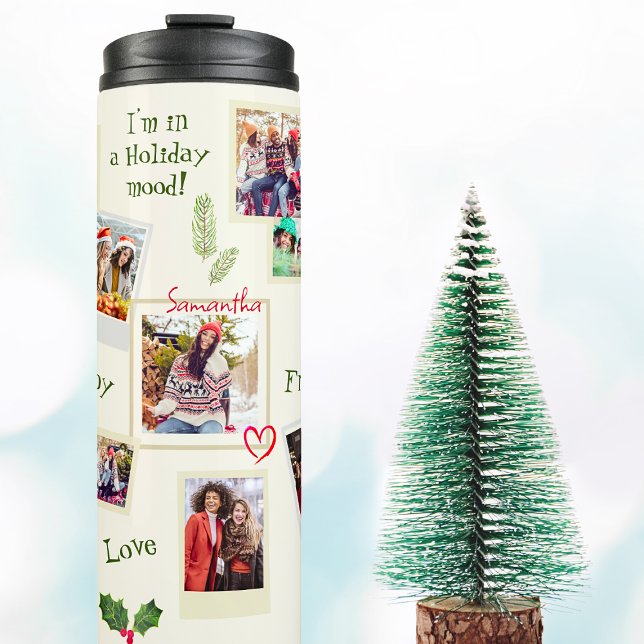 Garrafa Térmica Amigos 14 Modelo Fotográfico Diversão Natal (Criador carregado)