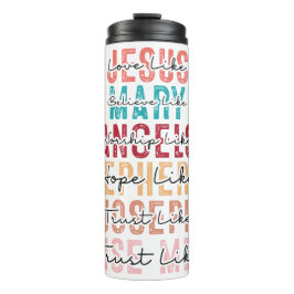 Garrafa Térmica Amor Como Jesus