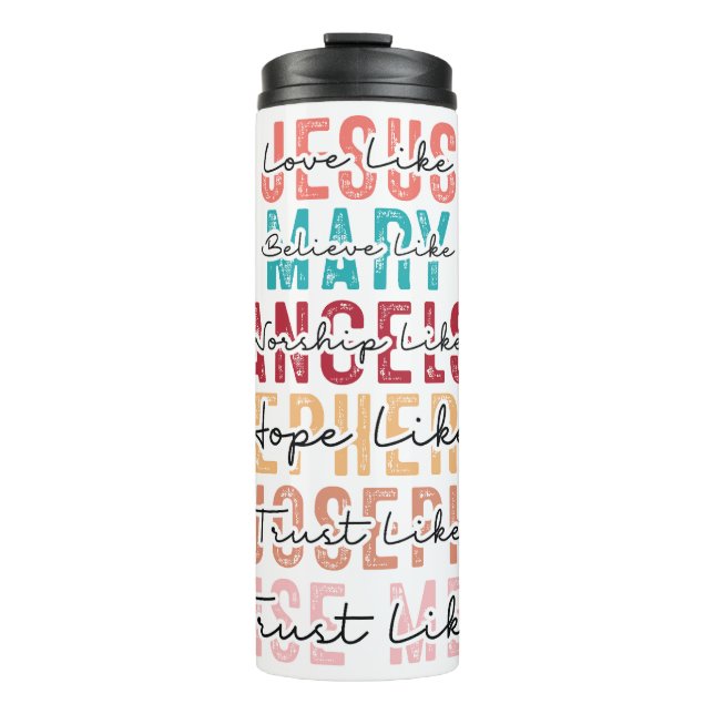 Garrafa Térmica Amor Como Jesus (Frente)