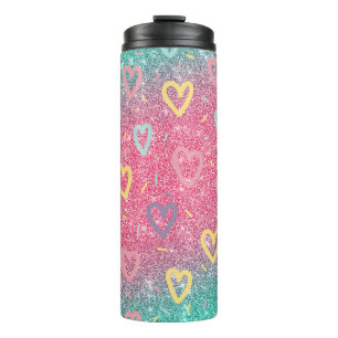 Garrafa Térmica Amor Corações Leves