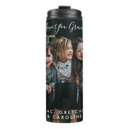 Garrafa Térmica Amor Personalizado Sua Avó Foto Escrita Manualment