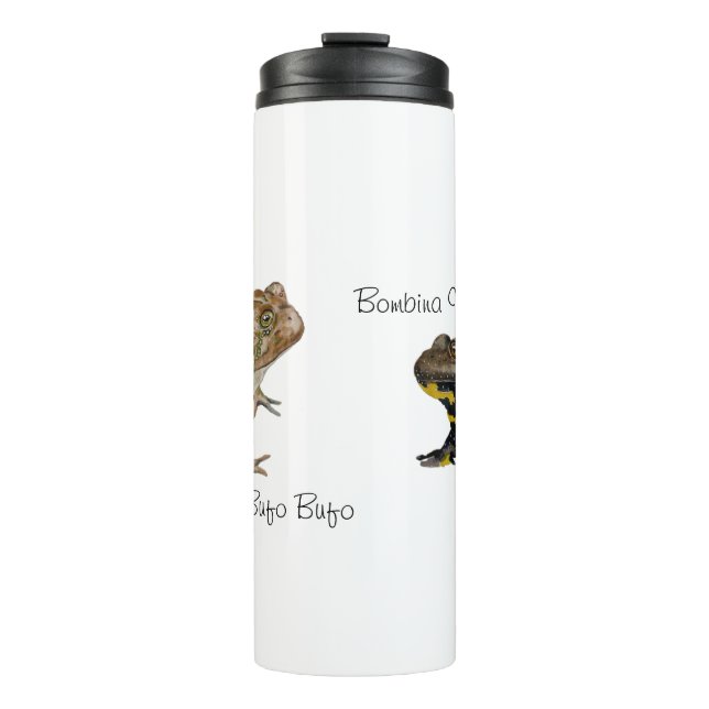 Garrafa Térmica Amphibians, Reptiles & Insects Watercolor (Frente)