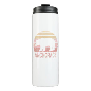 Garrafa Térmica Anchorage Alaska Retro Bear