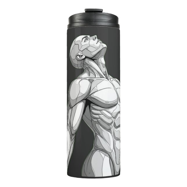 Garrafa Térmica Android Anatomy: Cyborg Thermal Tumbler (Frente)