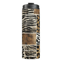 Animal Print - Thermal Tumbler