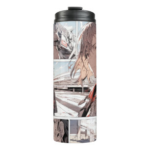 Garrafa Térmica Anime Manga - Estilo de Tumbler da Fita de BD