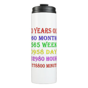 Garrafa Térmica aniversário de 30 anos Milestones