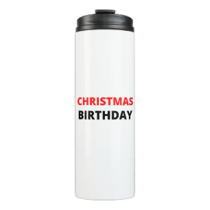 GARRAFA TÉRMICA  ANIVERSÁRIO DE NATAL