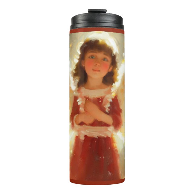 Garrafa Térmica Anjo Natal 4 (Frente)