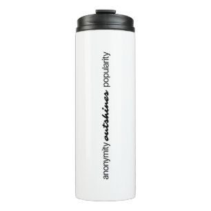 Garrafa Térmica Anonymity Thermal Tumbler