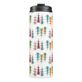 Garrafa Térmica Antena Colorida