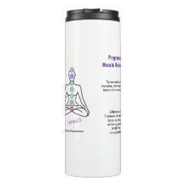 Garrafa Térmica Antistress Peace serenity Chakra Relax calm