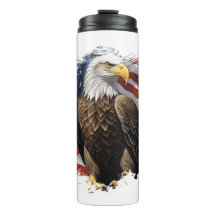 *~* AP16 América Bald Eagl EAGLE Flag Patriótico