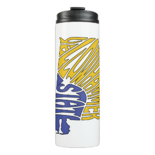 Garrafa Térmica Apelido Word Art do Alabama