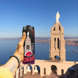 Garrafa Térmica Apenas um beijo de Oran, Black Neon Thermal Tumble