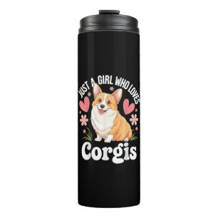 Garrafa Térmica Apenas uma garota que ama Corgis