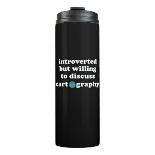 Garrafa Térmica Apresentado, Mas Disposto A Discutir A Cartografia