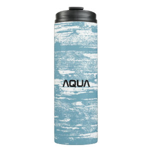 Garrafa Térmica Aqua Grunge, Azul, Legal