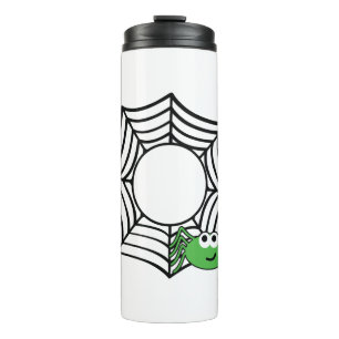 Garrafa Térmica aranha halloween