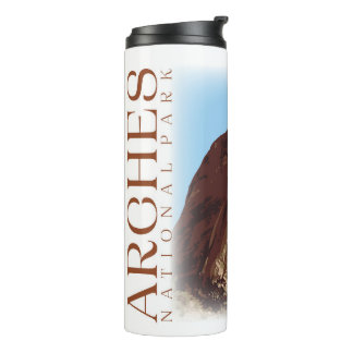 Garrafa Térmica Arches Tumbler, Caneca de viagem do Parque Naciona
