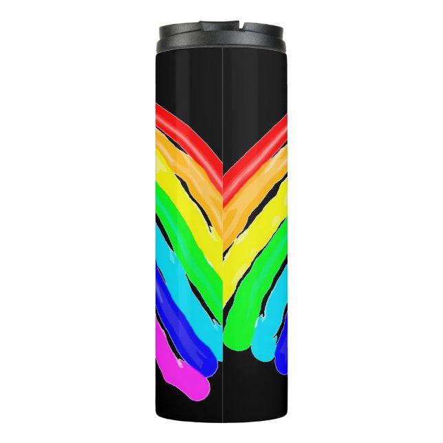 Garrafa Térmica Arco-íris (Verso)