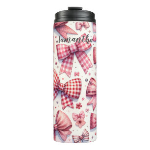 Garrafa Térmica Arcos de coquete personalizados Tumbler térmico