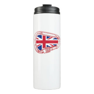 Garrafa Térmica Armário de Bandeira Britânico