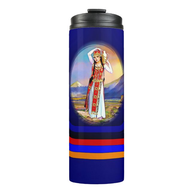 Garrafa Térmica Armenian Girl Thermal Tumbler (Frente)