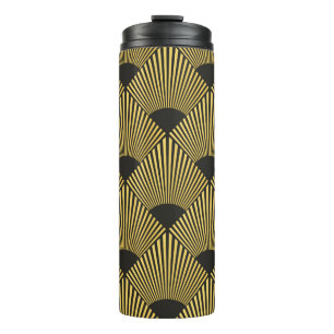 Garrafa Térmica Art Deco padrão sem descontinuidades