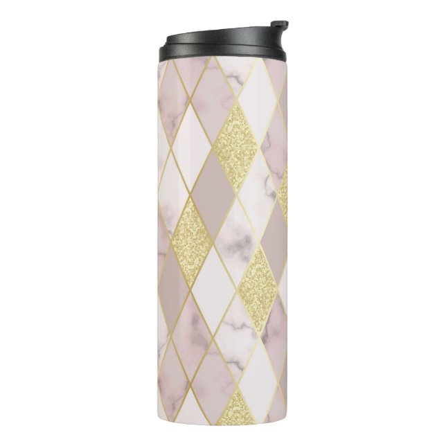 Garrafa Térmica Art Deco Thermal Tumbler (Giro à esquerda)