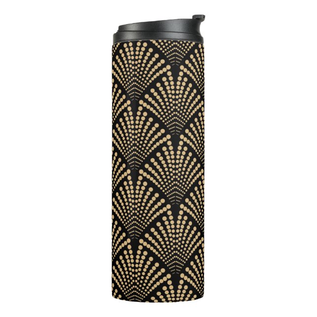 Garrafa Térmica Art Deco Thermal Tumbler (Giro à esquerda)