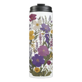 Garrafa Térmica Arte Botânica