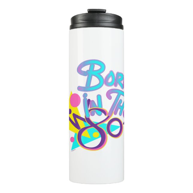 Garrafa Térmica Arte da Era Legal do nascer nos anos 80 (Frente)