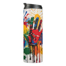 Garrafa Térmica Arte do Seu Filho Única Personalizada