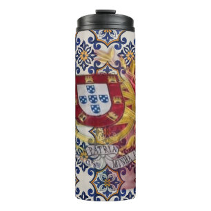 Garrafa Térmica Arte popular portuguesa