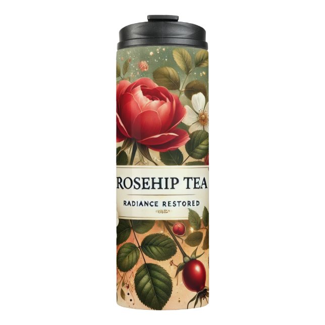 Garrafa Térmica Arte Tea Design AI (Frente)