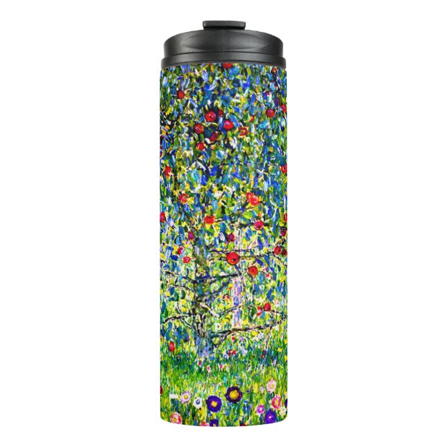 Garrafa Térmica Árvore da Apple Gustav Klimt (Frente)