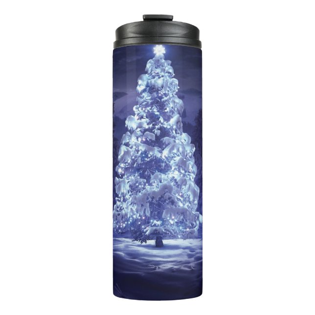 Garrafa Térmica Árvore de Natal (Frente)