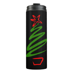 Garrafa Térmica árvore de Natal
