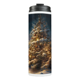 Garrafa Térmica Árvore de Natal do Exterior