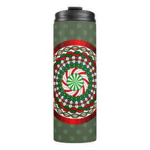 Garrafa Térmica As Cores do Tumbler Térmico de Natal