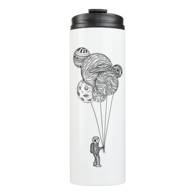 Garrafa Térmica astronauta (Frente)