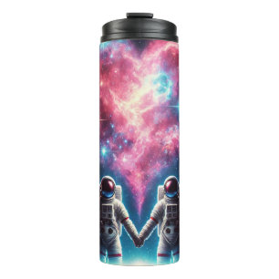 Garrafa Térmica Astronauta Adora Nebula Tumbler Térmico