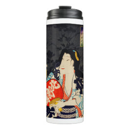 Garrafa Térmica Atriz japonesa por Toyohara Kunichika