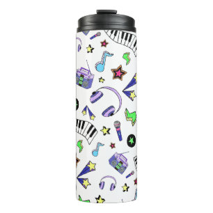 Garrafa Térmica Aumente a música