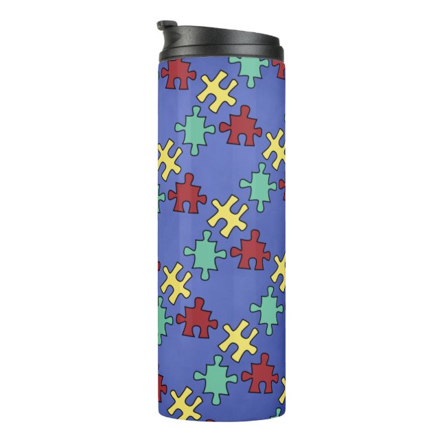 Garrafa Térmica Autism Thermal Tumbler (Rotação à direita)